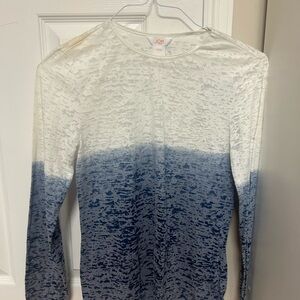 Joe Fresh Blue and White Swim Coverup